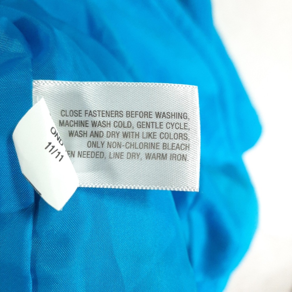 Old Navy Womens Blue Double Breasted Belted Pea Coat Jacket XS - Picture 8 of 11